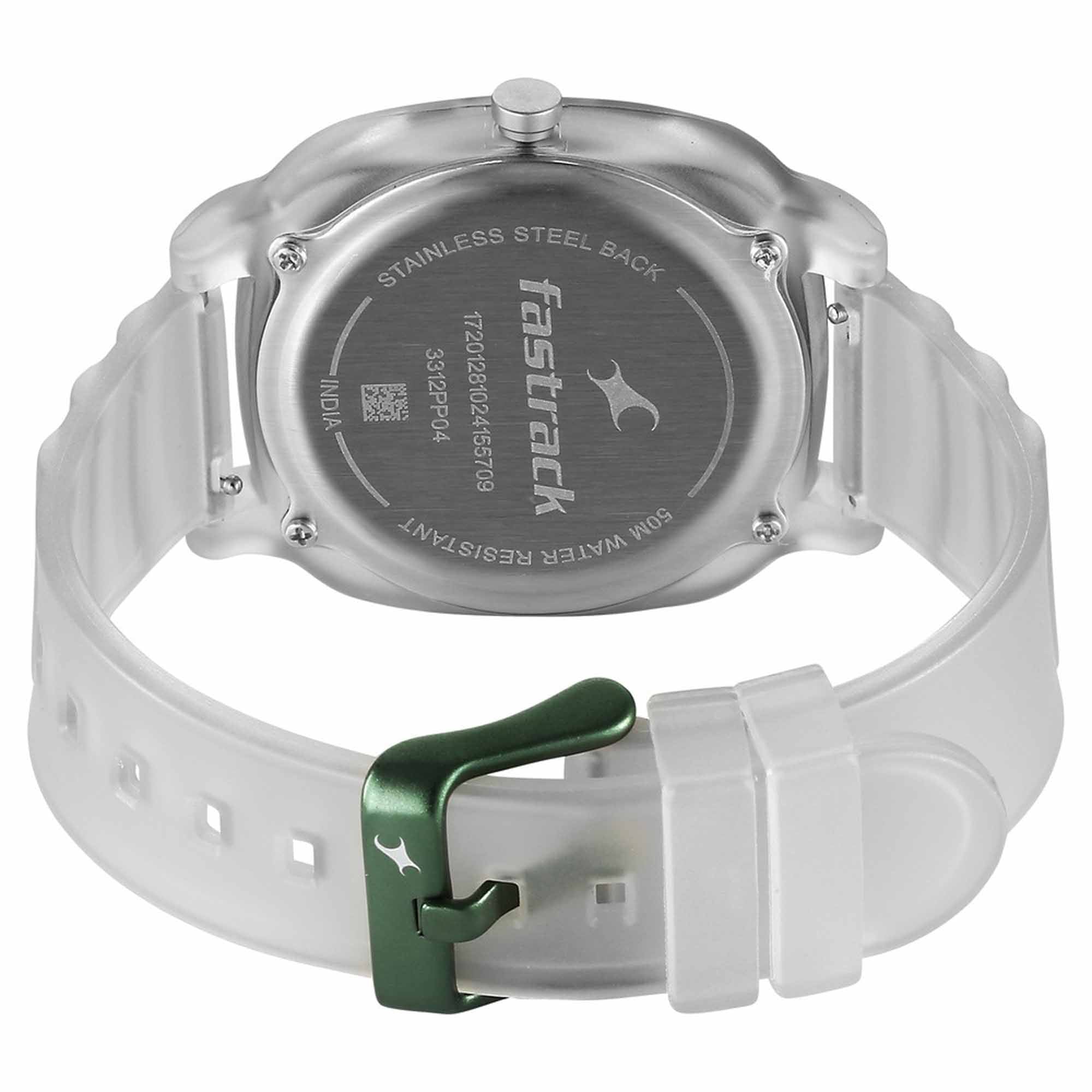 Fastrack, Unisex, Analog Watch, Black Dial, FA-3312PP04