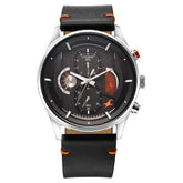 Fastrack, Men's, Analog Watch, Black Dial, with Leather Band, FA-3315KL01