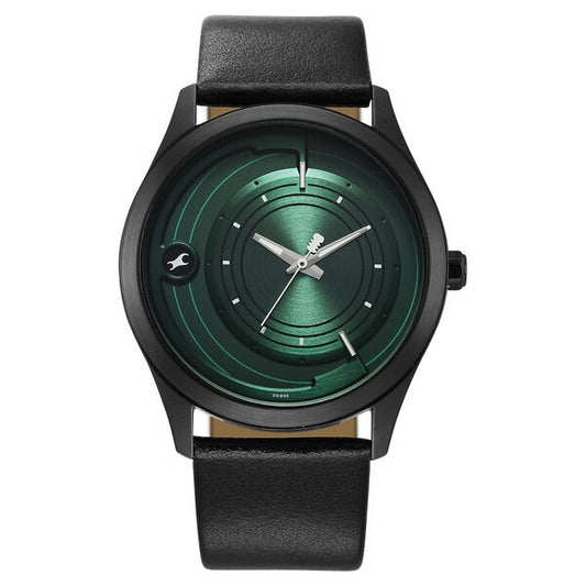 Fastrack, Men's, Analog Watch, Black Dial, with Leather Band, FA-3317NL03