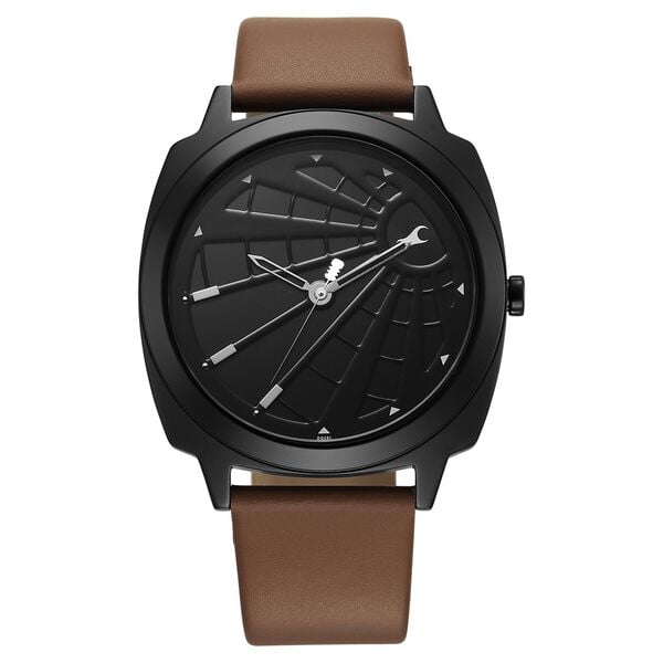 Fastrack, Men's, Analog Watch, Black Dial, with Leather Band, FA-3322NL01