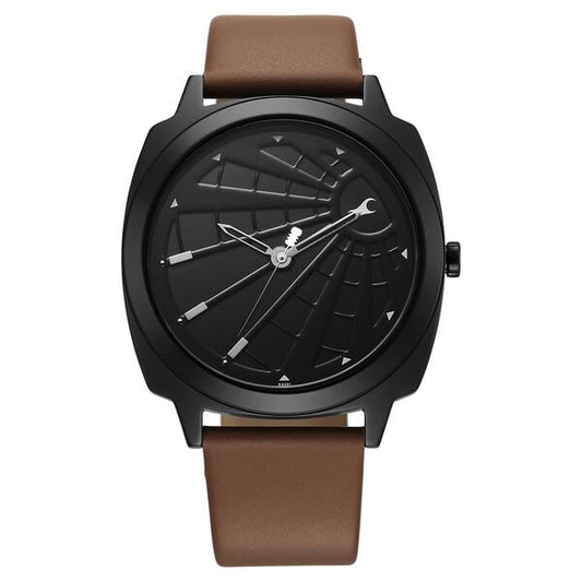Fastrack, Men's, Analog Watch, Black Dial, with Leather Band, FA-3322NL01
