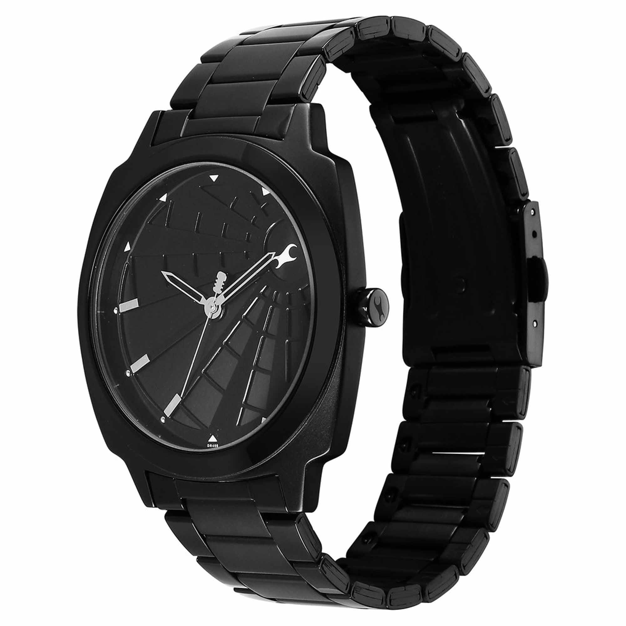 Fastrack, Men's, Analog Watch, Black Dial, with Stainless Steel Band, FA-3322NM01