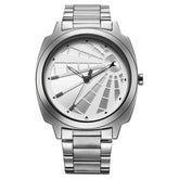 Fastrack, Men's, Analog Watch, Silver Dial, with Stainless Steel Band, FA-3322SM01