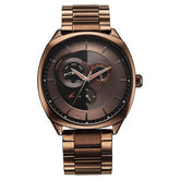 Fastrack, Men's, Analog Watch, Brown Dial, with Stainless Steel Band, FA-3330QM01