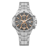 Lee Cooper, Men's, Analog Watch, Silver Dial, with Stainless Steel Band, LE-LC08087.360
