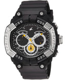 Fastrack, Men's Watch Analog, Grey Dial   Silicone Band, 38006PP02
