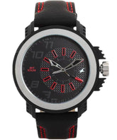 Fastrack, Men's Watch Analog, Black Dial Black Silicone Band, 38015PL02