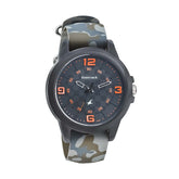 Fastrack, Men's Watch Analog, Black Dial Camouflage Rubber Strap , 38048PP01