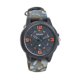 Fastrack, Men's Watch Analog, Black Dial Camouflage Rubber Strap , 38048PP01