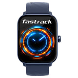 Fastrack Rider Smartwatch In Blue Strap with 4.64 cm TFT LCD Display, Single Sync BT Calling, 38100PP05