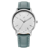 Fastrack Stunners Quartz Analog Men's Watch With White Dial and Blue Leather Strap, 38159SL01
