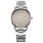 Fastrack Stunners Quartz Analog Men's Watch With Beige Dial and Silver Stainless Steel Strap,38159SM01