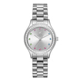 Beverly Hills Polo Club Women's Watch Analog Silver Dial Silver Stainless Steel Band, BP3639C.330
