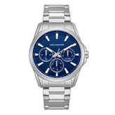 Lee Cooper, Men's, Analog Watch, Blue Dial, with Stainless Steel Band, LE-LC08105.390