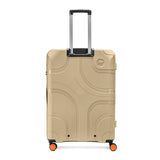 Skybags Cubism 66cm, 8 Wheel Hard Case Trolley, Sandy Beige, CUBISM66MJT