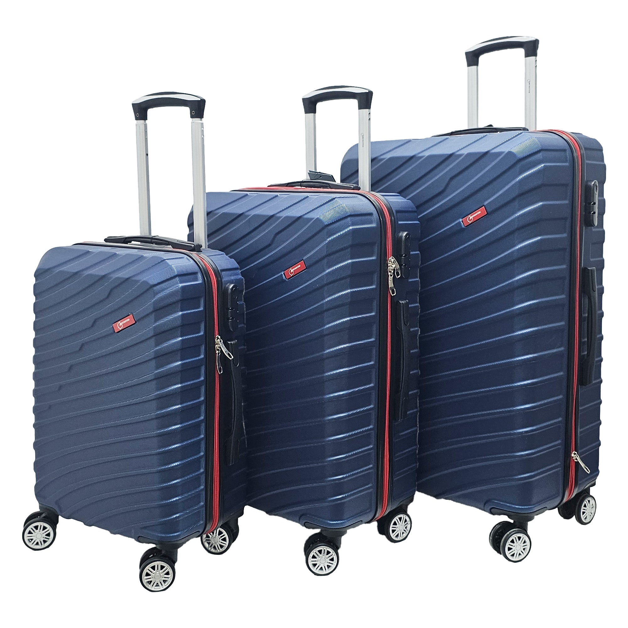 Globetrotter blue luggage