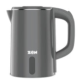 Zen Double Layer 2L Stainless Steel and Plastic Cordless 2200W Kettle,ZKT200D