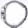 Seiko Men's Mechanical Watch Analog, White Dial Silver Stainless Band, SNKE49J