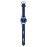 Casio, Men's Watch Analog-Digital, Blue Dial Blue Leather Band, MTP-VC01L-2EUDF