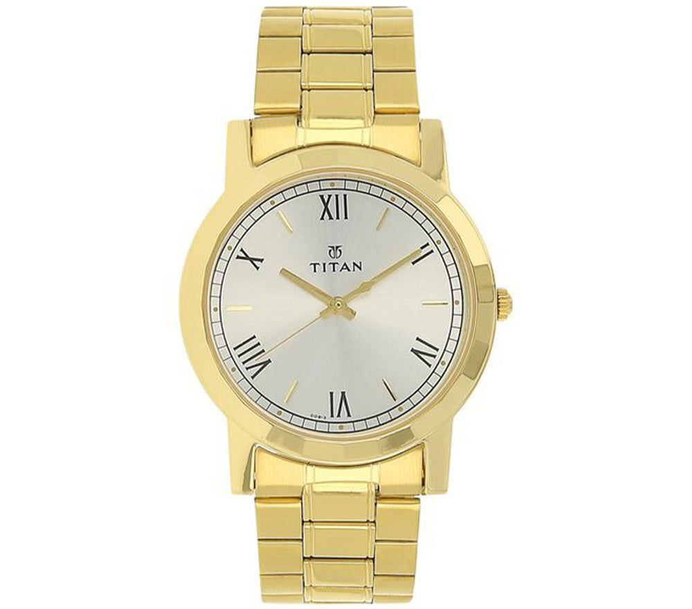 Titan, Men, Analog, Watch, Silver Dial, 1644YM01
