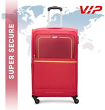 VIP Evolve Plus 79cm 4 Wheel Soft Trolley Red, EVOLVEPLUS79RD