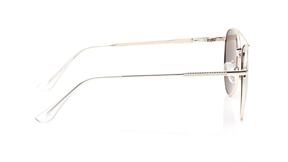 Fastrack Unisex Aviator Sunglasses, Brown Lens, Polarised and UV protected, M277BR6PV - image 4