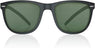 Fastrack Men's Square Sunglasses, Green Lens, UV protected, P365GR2