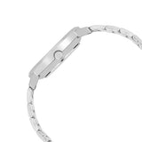 Casio Women's Watch Analog Peach Dial with Silver Stainless Steel Band, LTP-VT03D-4BDF