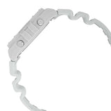 Casio Men's Watch Digital Black Dial with White Resin Band, W-218H-8BVDF