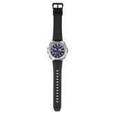 Casio Men's Chronograph Watch Analog Blue Dial with Black Resin Band, MWA-300H-2AVDF