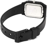 Casio, Women's Watch Analog, Gold Dial Black Resin Band, LQ-142E-9ADF product image