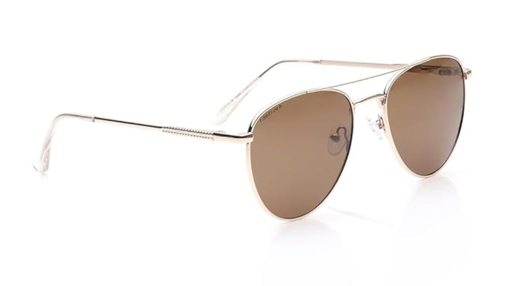 Fastrack Unisex Aviator Sunglasses, Brown Lens, Polarised and UV protected, M277BR6PV - image 3