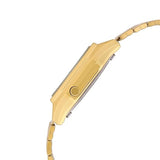 Casio Vintage Women's Watch Digital Dial with Gold Stainless Steel Band, LA680WEGV-9ADF