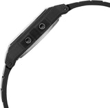 Casio Unisex Watch Digital Dial with Black Resin Band, F-91WB-8ADF