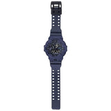 G-Shock Men's Watch Analog-Digital Dial with Blue Resin Band, GA-700CA-2ADR