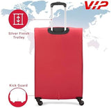 VIP Evolve Plus 79cm 4 Wheel Soft Trolley Red, EVOLVEPLUS79RD
