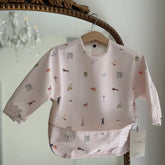 Milk It Baby Water Proof Sleeved Bib, Paris City, MI-SBLN007S