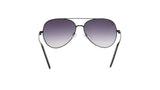 Fastrack Unisex Aviator Sunglasses, Black Lens, UV protected, M258BK2 - image 3