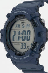 Casio Men's watch Digital, Black Dial Blue Resin Strap, AE-1500WH-2AVDF
