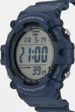 Casio Men's watch Digital, Black Dial Blue Resin Strap, AE-1500WH-2AVDF