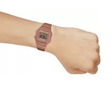 Casio Men's Watch Vintage Collection Digital, Rose Gold Dial Rose Gold Stainless Steel Strap, B650WC-5ADF