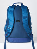 Wildcraft Dapper 30L Mountain Jacquard Navy Blue Laptop Backpack, DAPPER30BLU