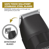 Wahl Manscaper Lithium-Ion Wet & Dry 3 Pin Cordless Trimmer, 1065-411