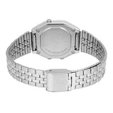 Casio, Women's Watch Digital, Black Dial Silver Stainless Band, LA680WA-1DF