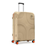 Skybags Cubism 66cm, 8 Wheel Hard Case Trolley, Sandy Beige, CUBISM66MJT