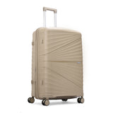 Carlton Hertford 55cm 8 Wheel Hard Top Trolley-Champagne, HERTFORD55CPA
