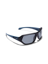 Fastrack P322BK3PV Men's Wraparound Sunglasses Grey / Black Lens