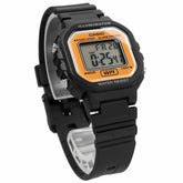 Casio Women's Watch Digital, Yellow Dial Black Resin Strap, LA-20WH-9ADF