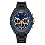 Lee Cooper, Men's, Analog Watch, Black Dial, with Stainless Steel Band, LE-LC08021.090