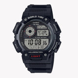 Casio Men's Watch Digital, Black Dial Black Resin Strap, AE-1400WH-1AVDF